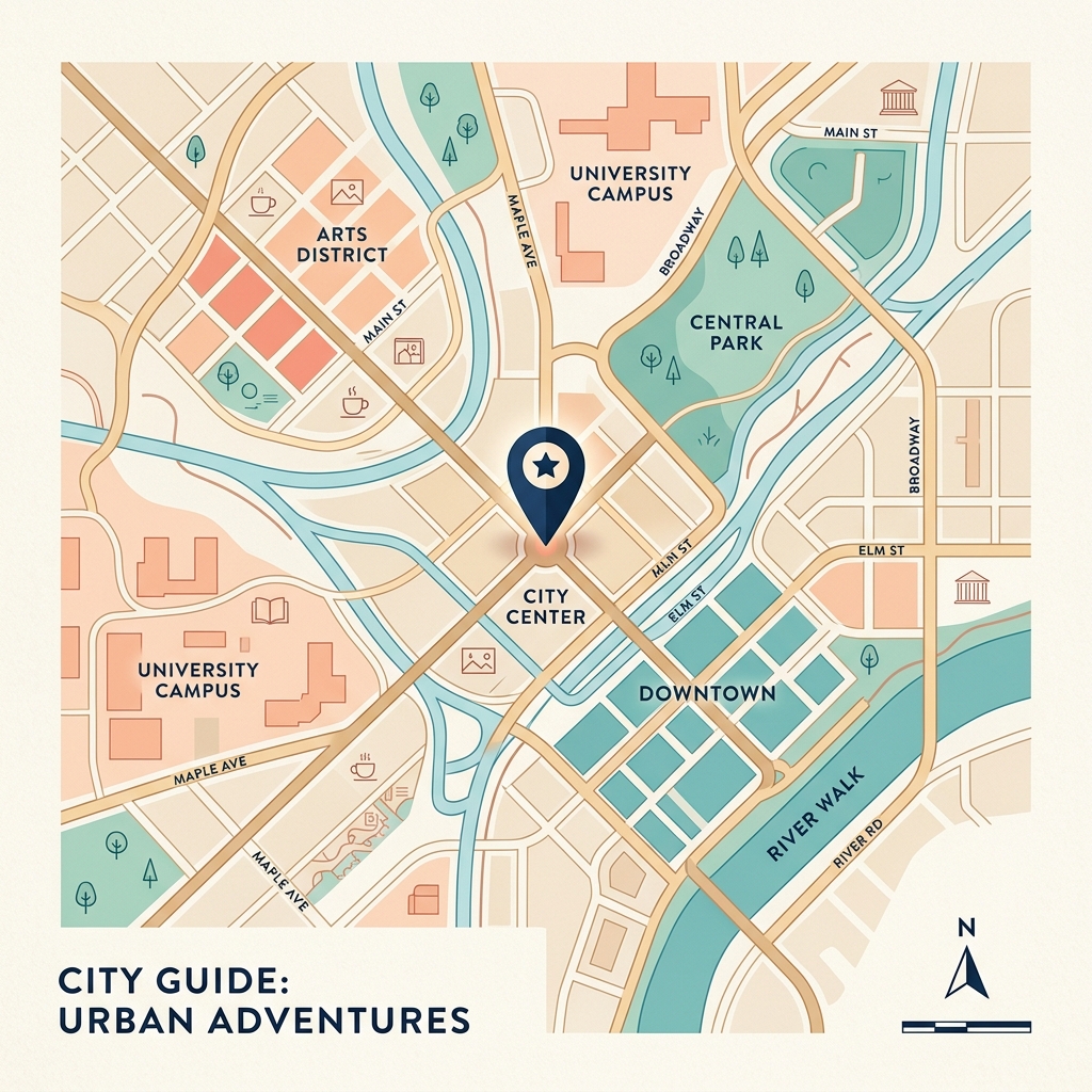 Map to The Atelier