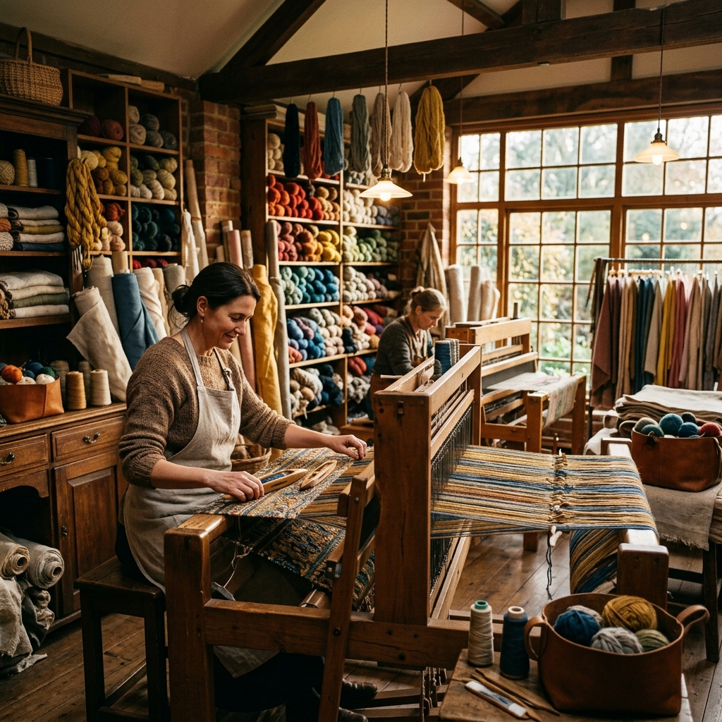 Lumina Fabrics artisan workshop